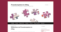 Desktop Screenshot of finanzkompetenz-im-alltag.de